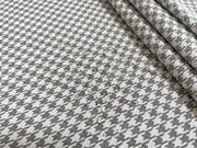 T389 Woven Dog Tooth Grey Outdoor Fabric