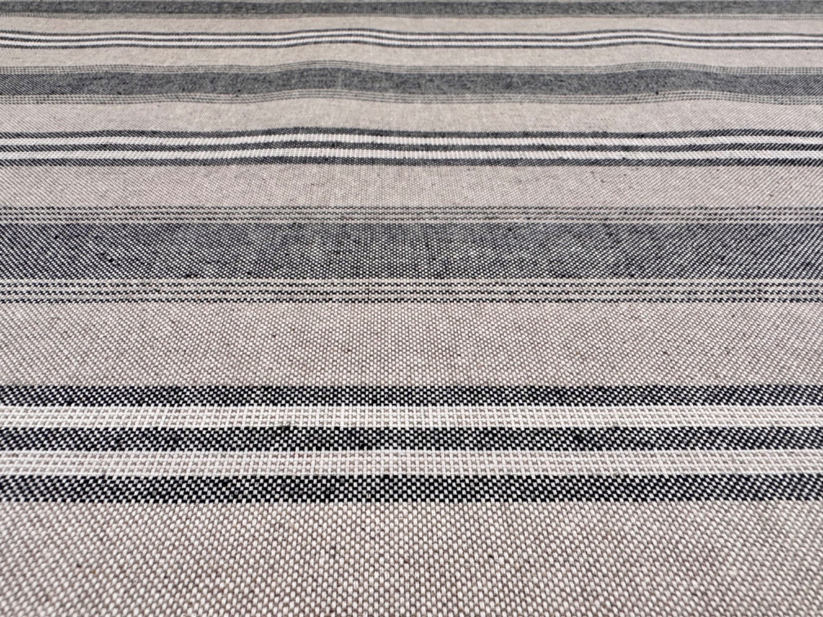 S261 Bolivian Stripe Linen Oilcloth