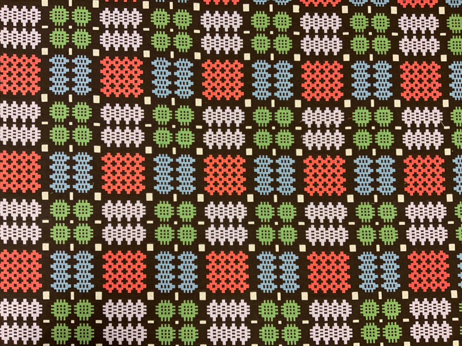 S234 Welsh Blanket Tapestry Vintage