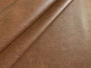 Flame Retardant Faux Leatherette Fabric Tan