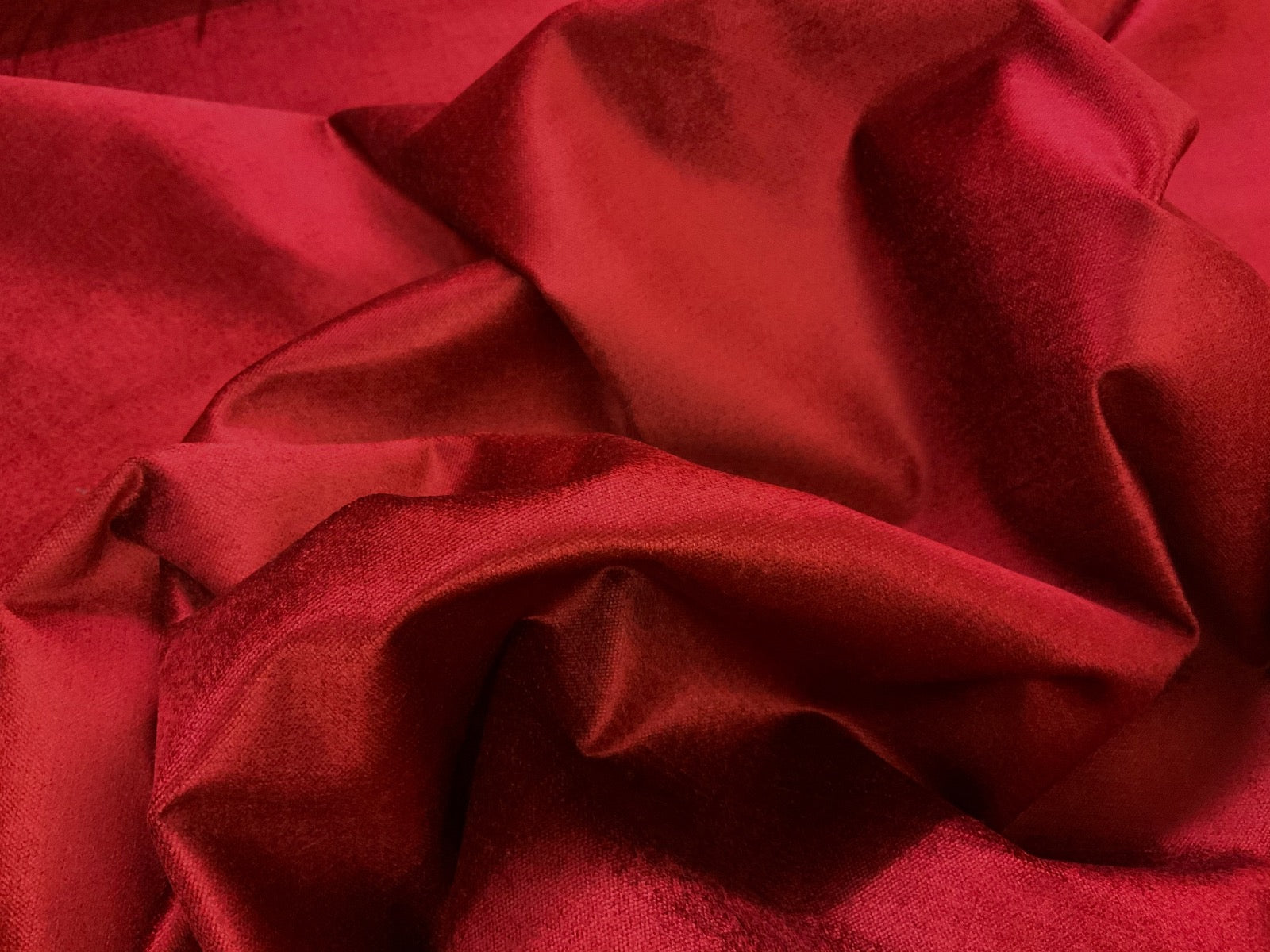 Tex Ex 2317 Leda Cotton Viscose Shimmer Velvet Ruby