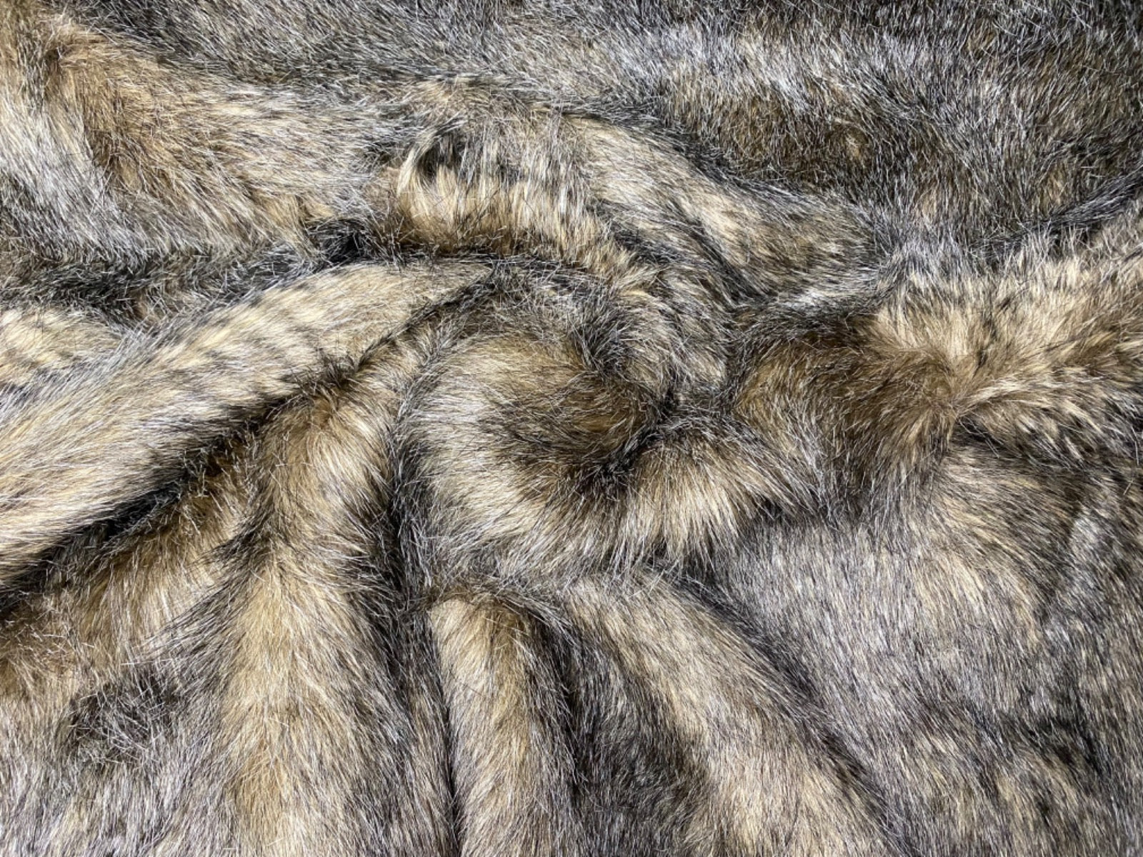 Luxury Faux Hyena Fur Tex Ex 2766