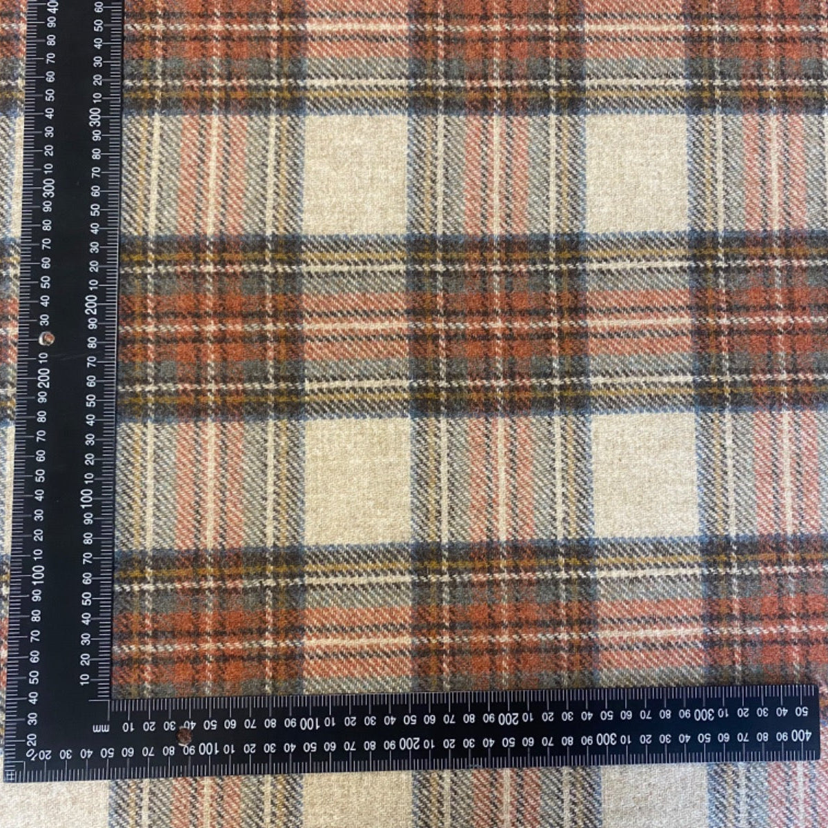 Abraham Moon wool Stewart Dress Antique Tartan Tex Ex 2860 Fabric Measure