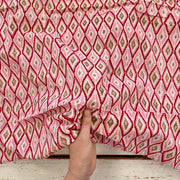 Aztec Block Print Pink Tex Ex 3019 Fabric