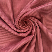 C816 4.5 Wale Corduroy Rose Fabric Gathered