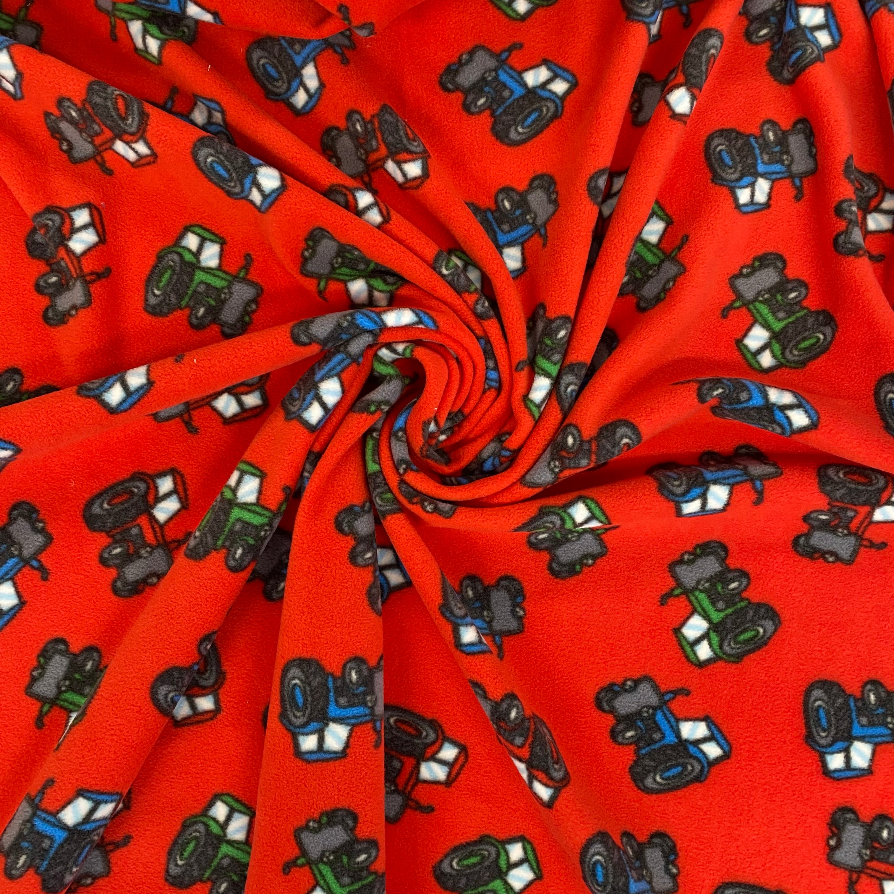 C840 Tractor Polar Fleece Red