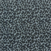 C862 Leopard Denim Weave Blue Fabric