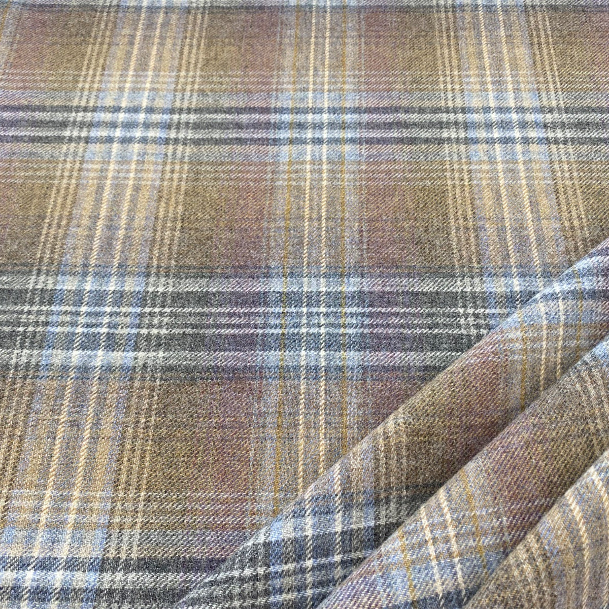Chess Balmoral Heather 100% Wool Tartan