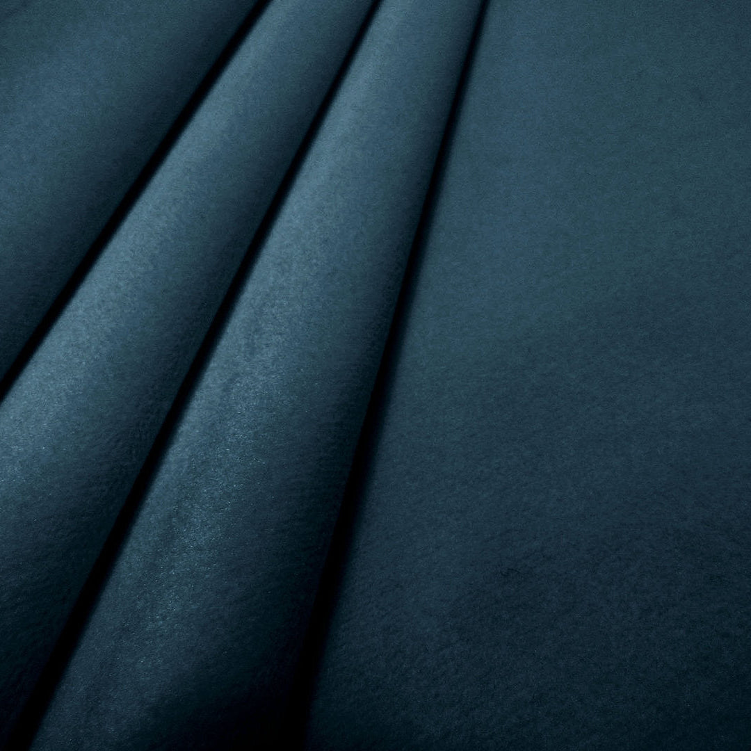 clarke and Clarke alvar indigo velvet curtain and upholstery fabric 