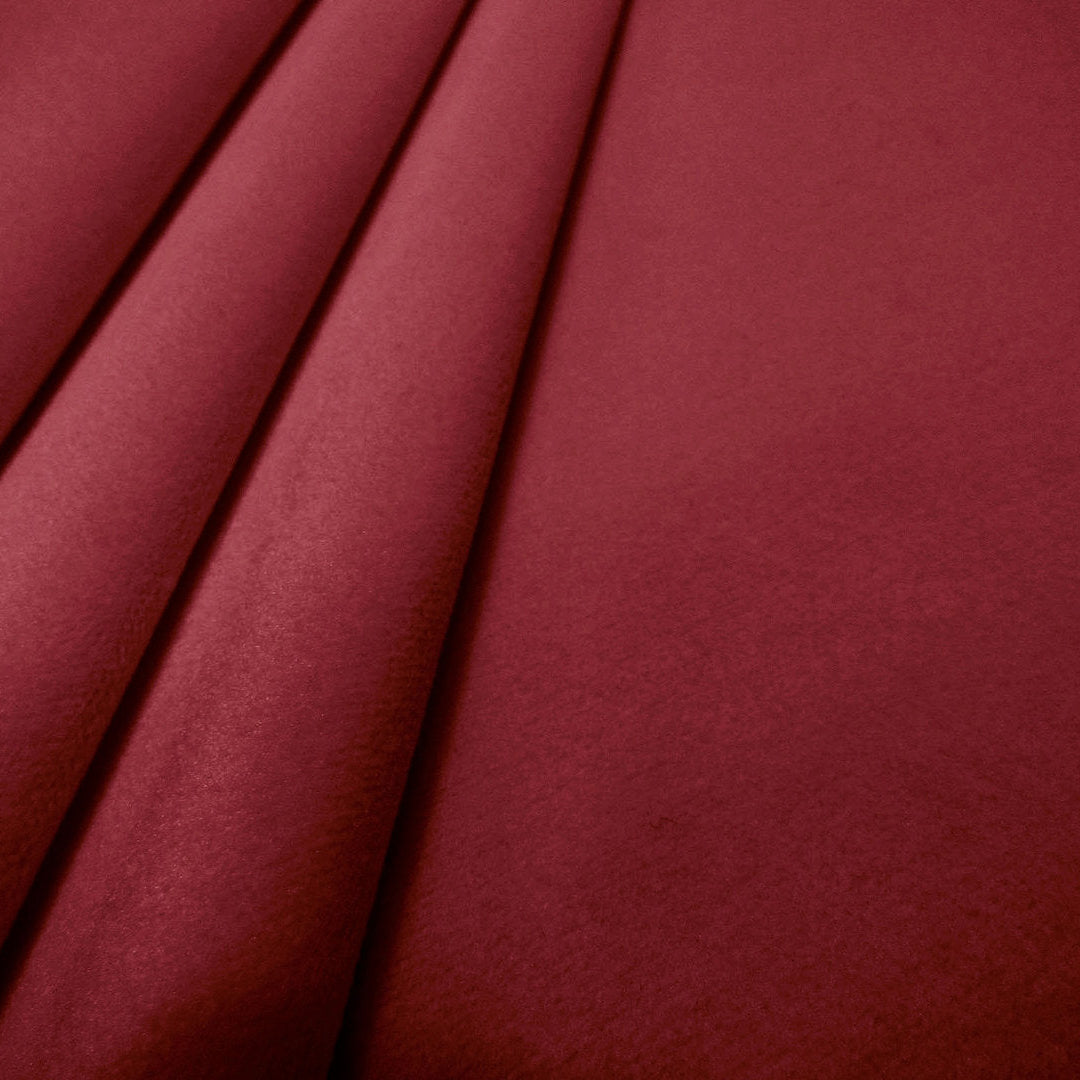 clarke and Clarke alvar raspberry velvet curtain and upholstery fabric 