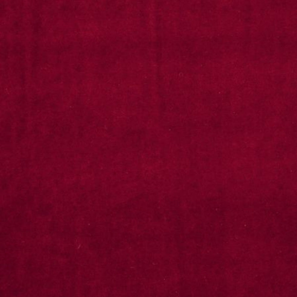 Clarke and Clarke alvar ruby velvet curtain and upholstery fabric 