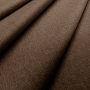 clarke and Clarke highlander chocolate brown fabric swatch