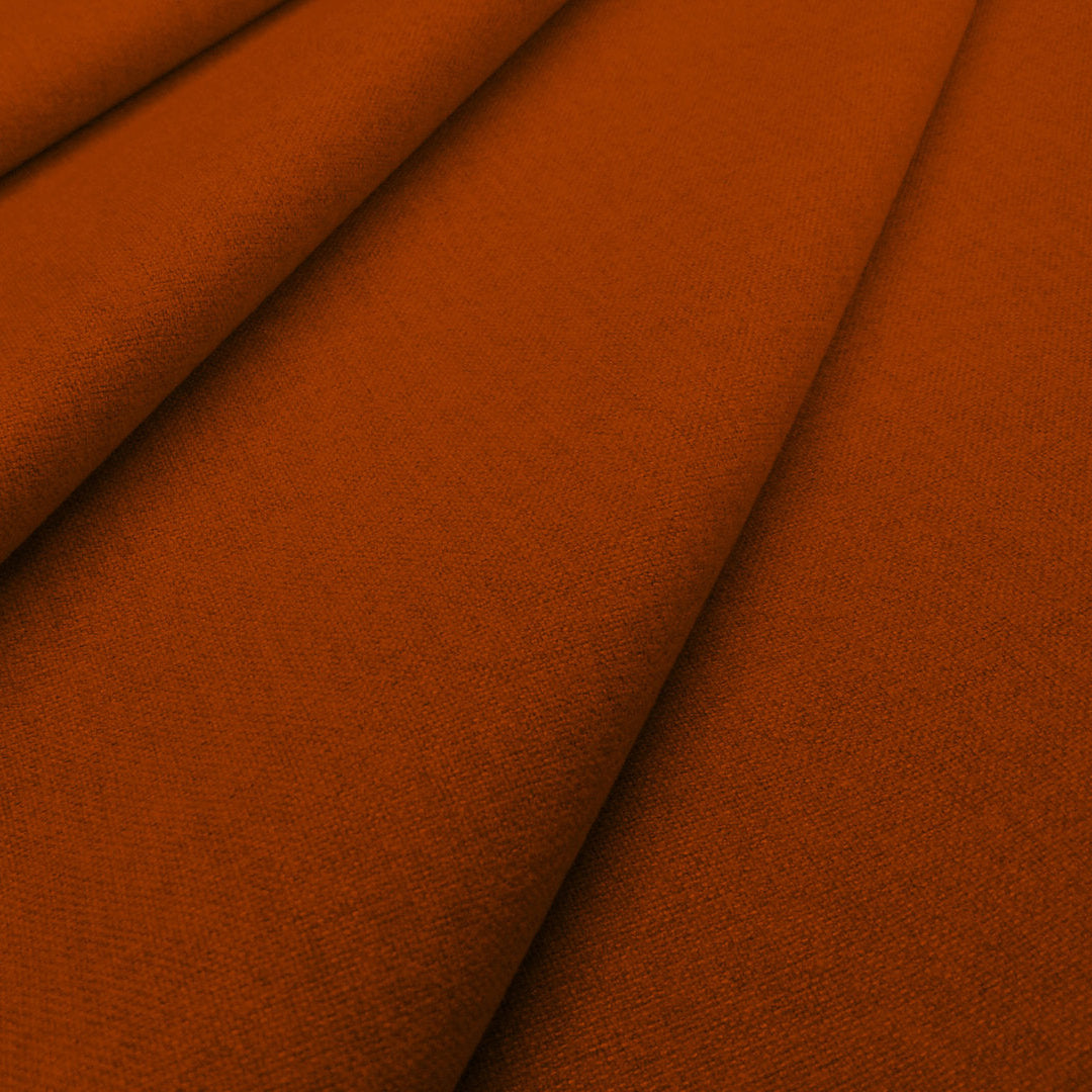 clarke and Clarke highlander spice red fabric swatch