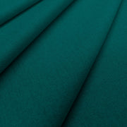 clarke and Clarke highlander peacock blue fabric swatch