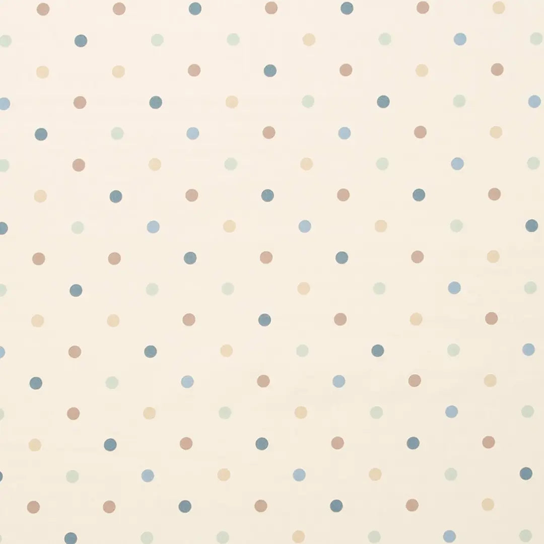Clarke & Clarke Dotty Duck Egg Fabric