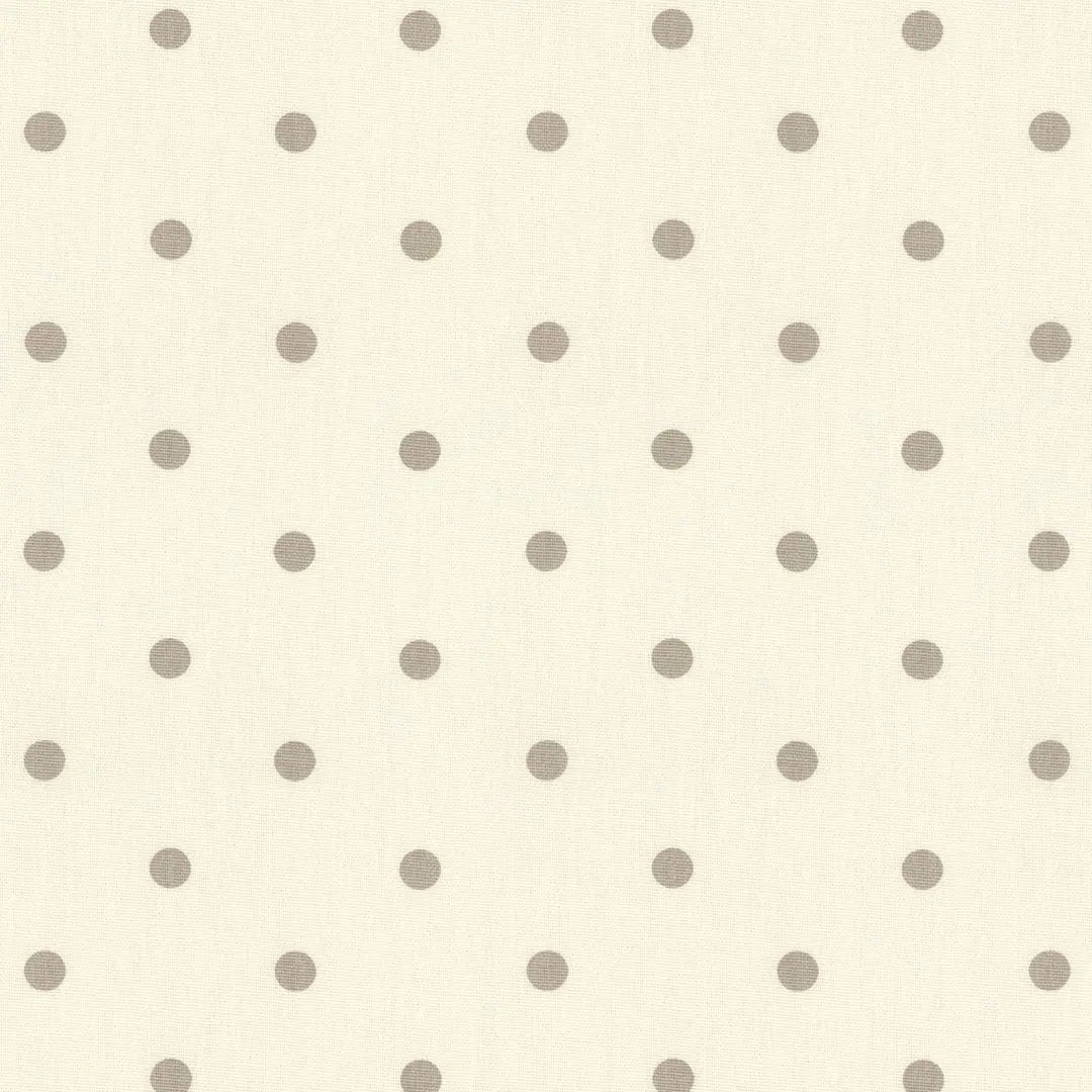 Clarke & Clarke Dotty Natural Fabric