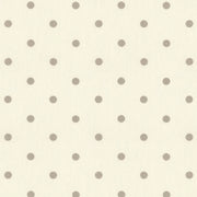 Clarke & Clarke Dotty Natural Fabric