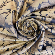Dutch Damask Black Brass T452 fabric