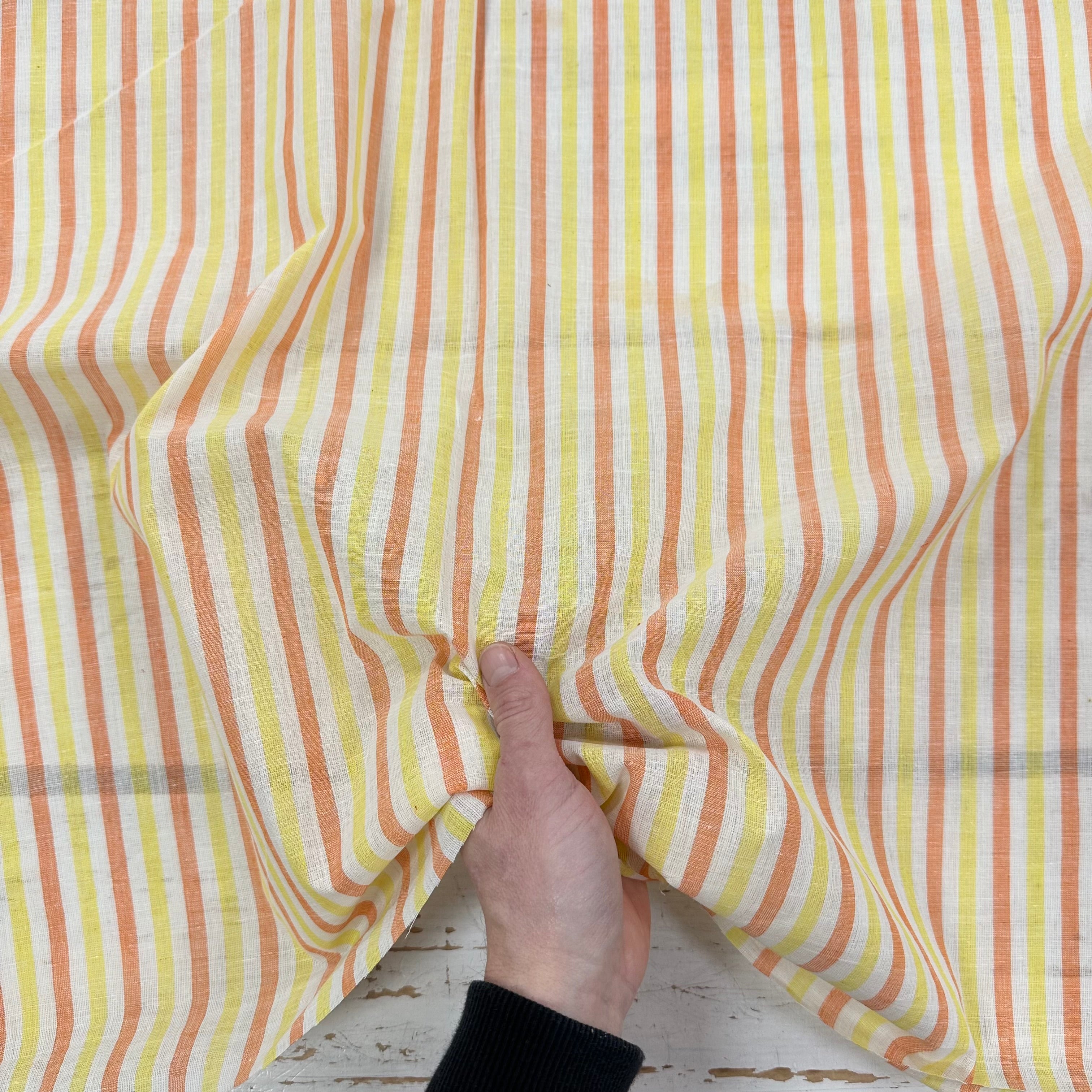 Sunshine Stripe Woven Cotton Tex Ex 2979