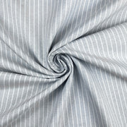 9mm Narrow Linen Stripe Light Grey C852