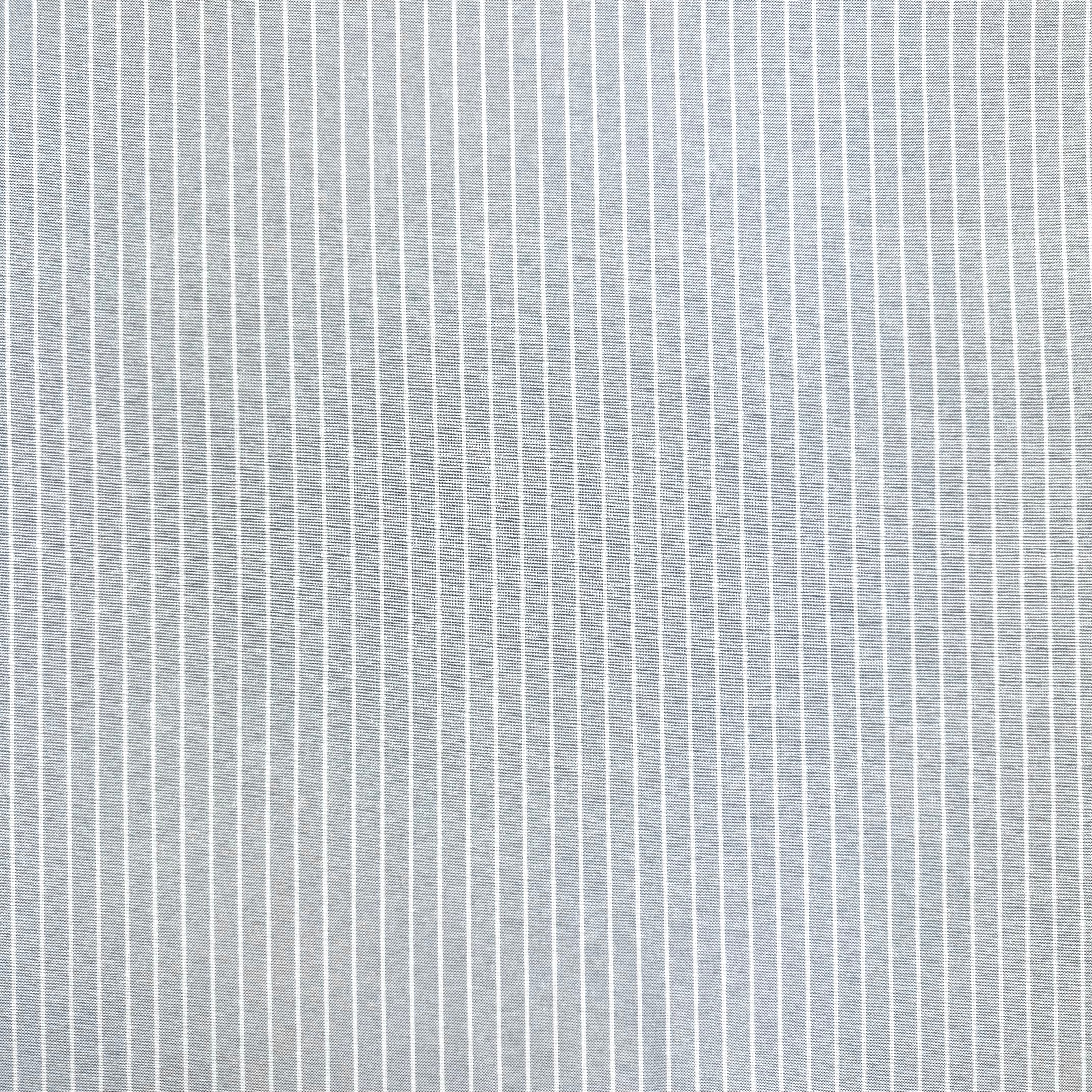 9mm Narrow Linen Stripe Light Grey C852