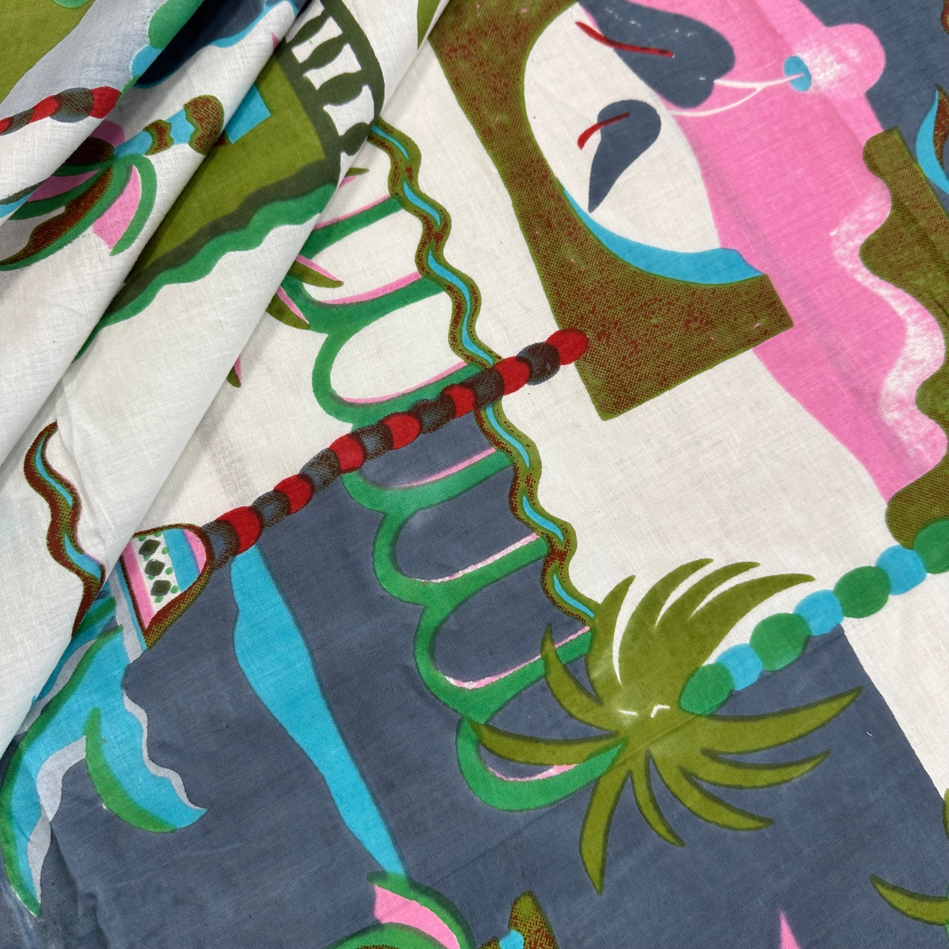 Palm Gardens Indian Print Tex Ex 2997