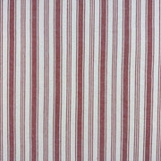 H364 Raphael Rustic Stripe Rust Fabric Swatch