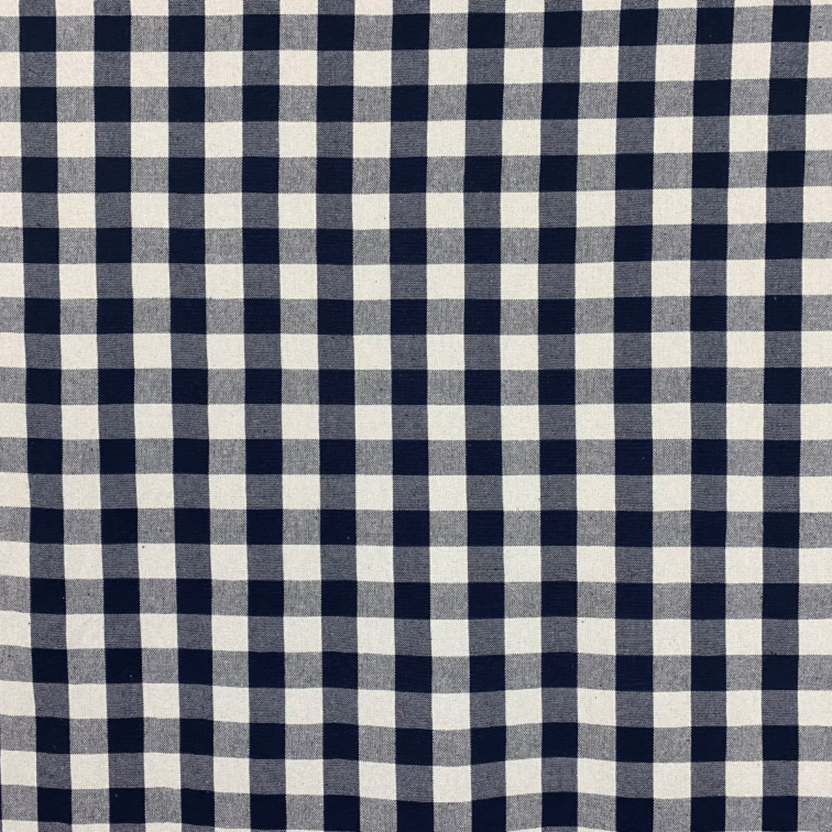 H390 Rustic Chunky Gingham Navy 