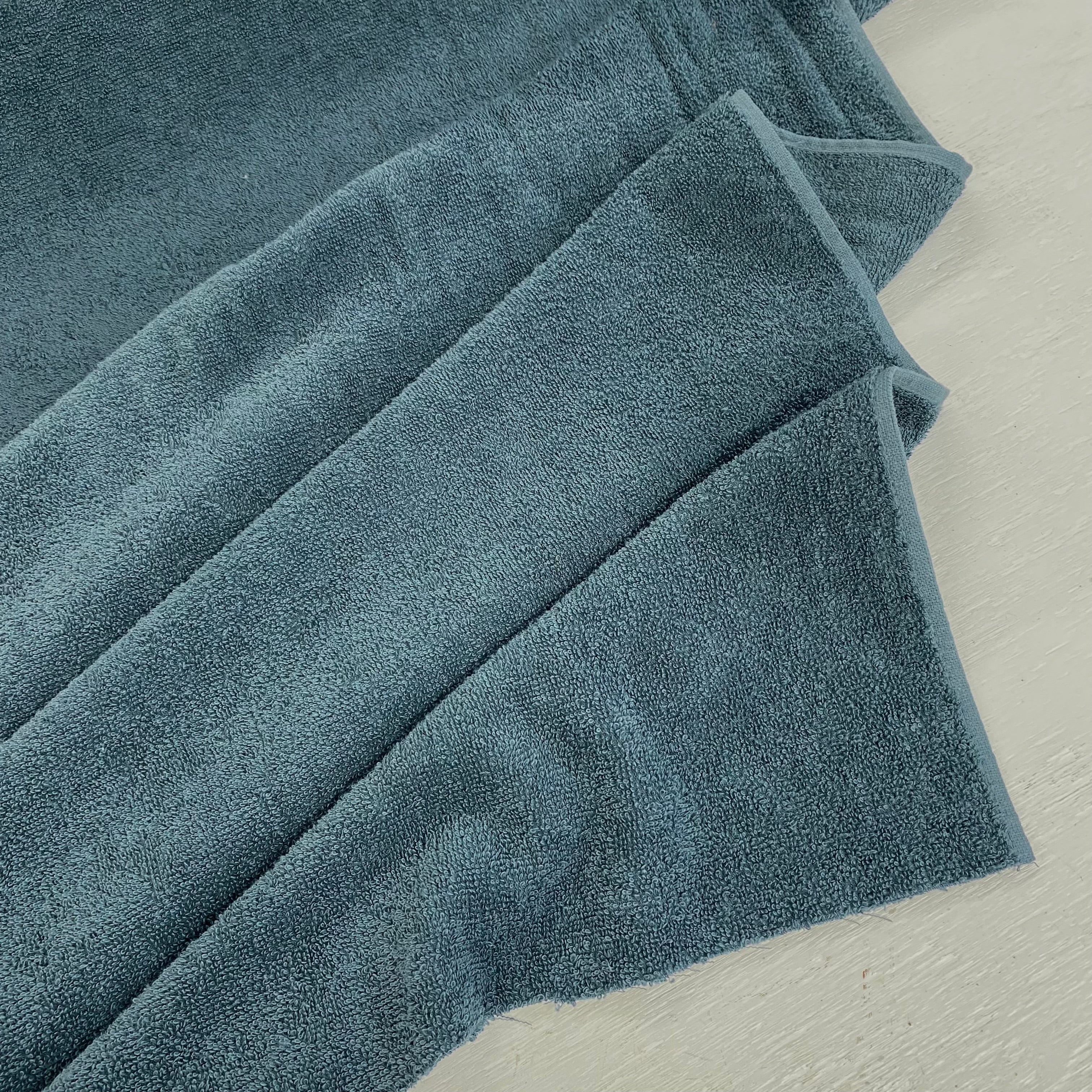 H420 Cotton Towelling Denim Fabric