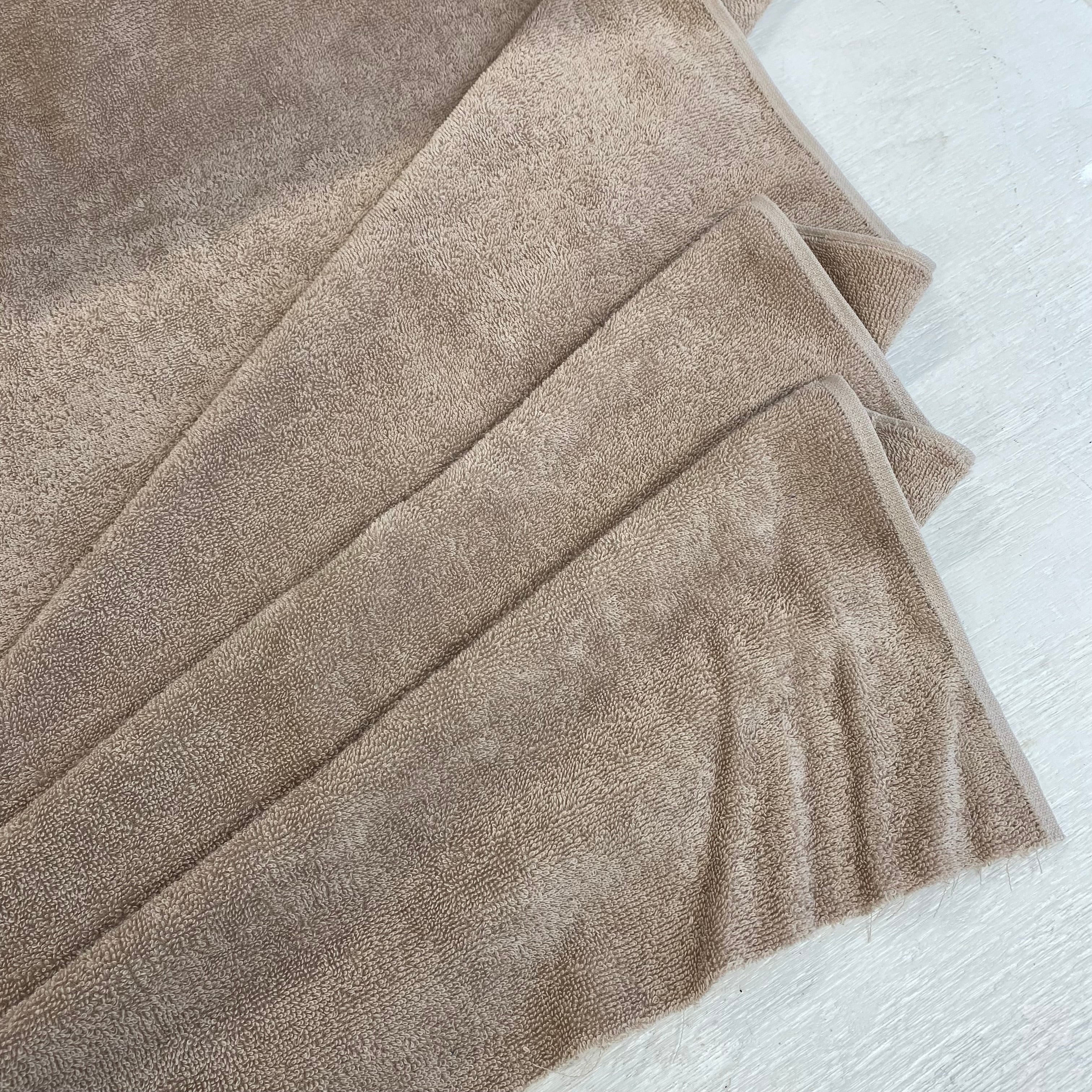 H422 Cotton Towelling Natural Fabric Per Metre