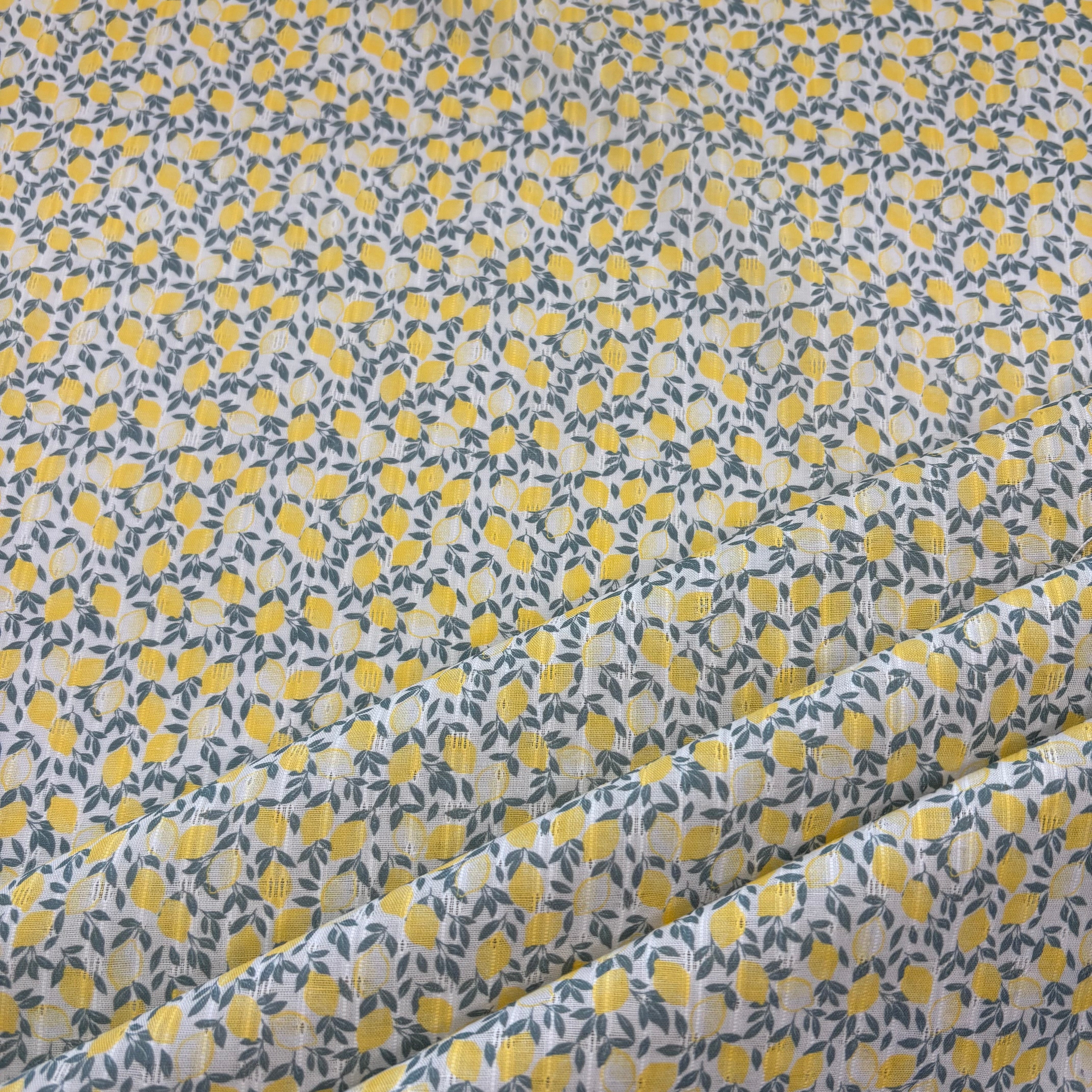 Little lemon cotton dobby T572