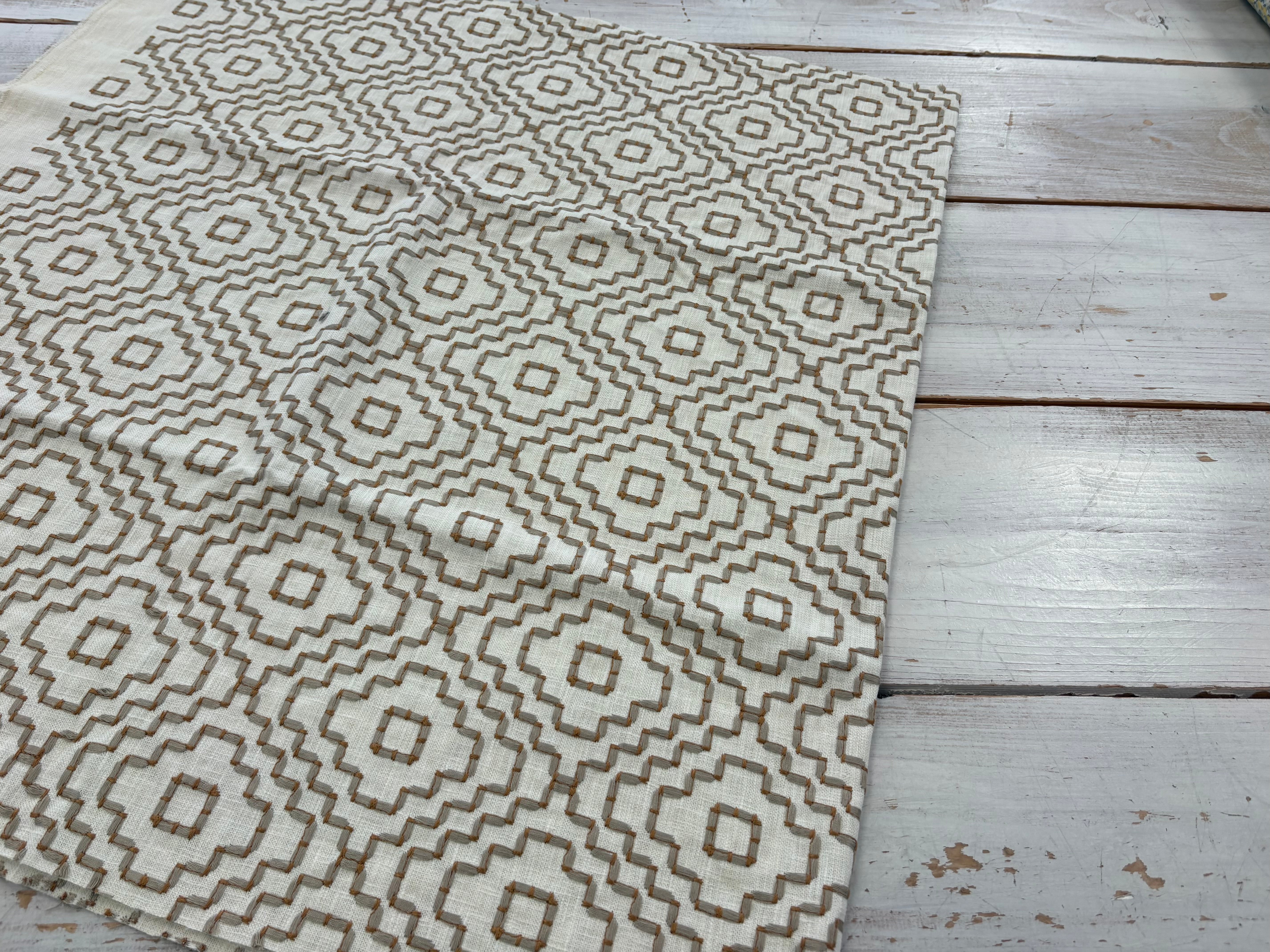 REM 12 - Embroidered Diamond  70cm x 140cm  (RRP - £45pm) (Copy)