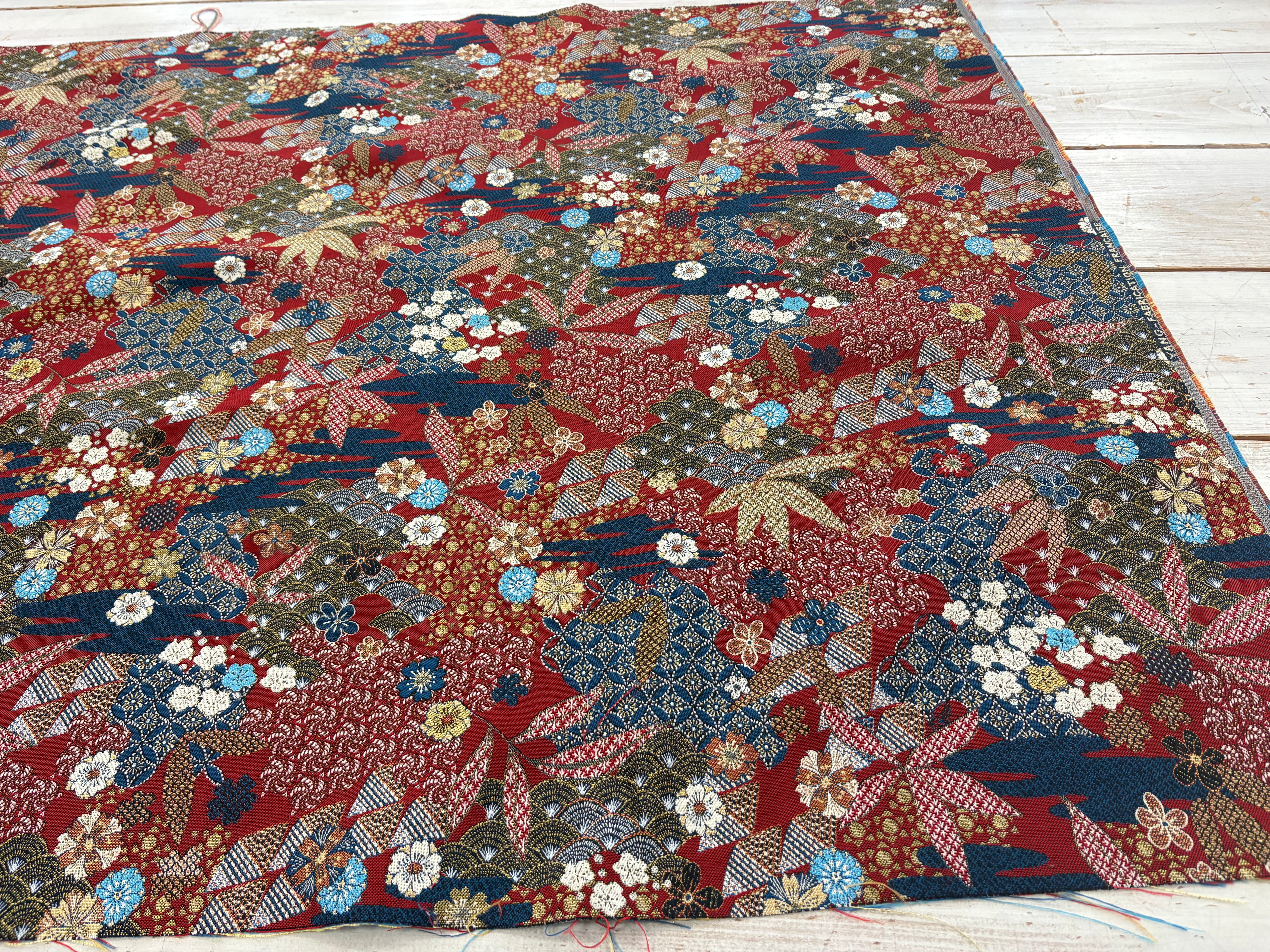 REM 20 - Tapestry Japanese floral 100cm x 140cm  (RRP - £19.50pm)
