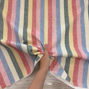 P143 Presley Stripe multi denim