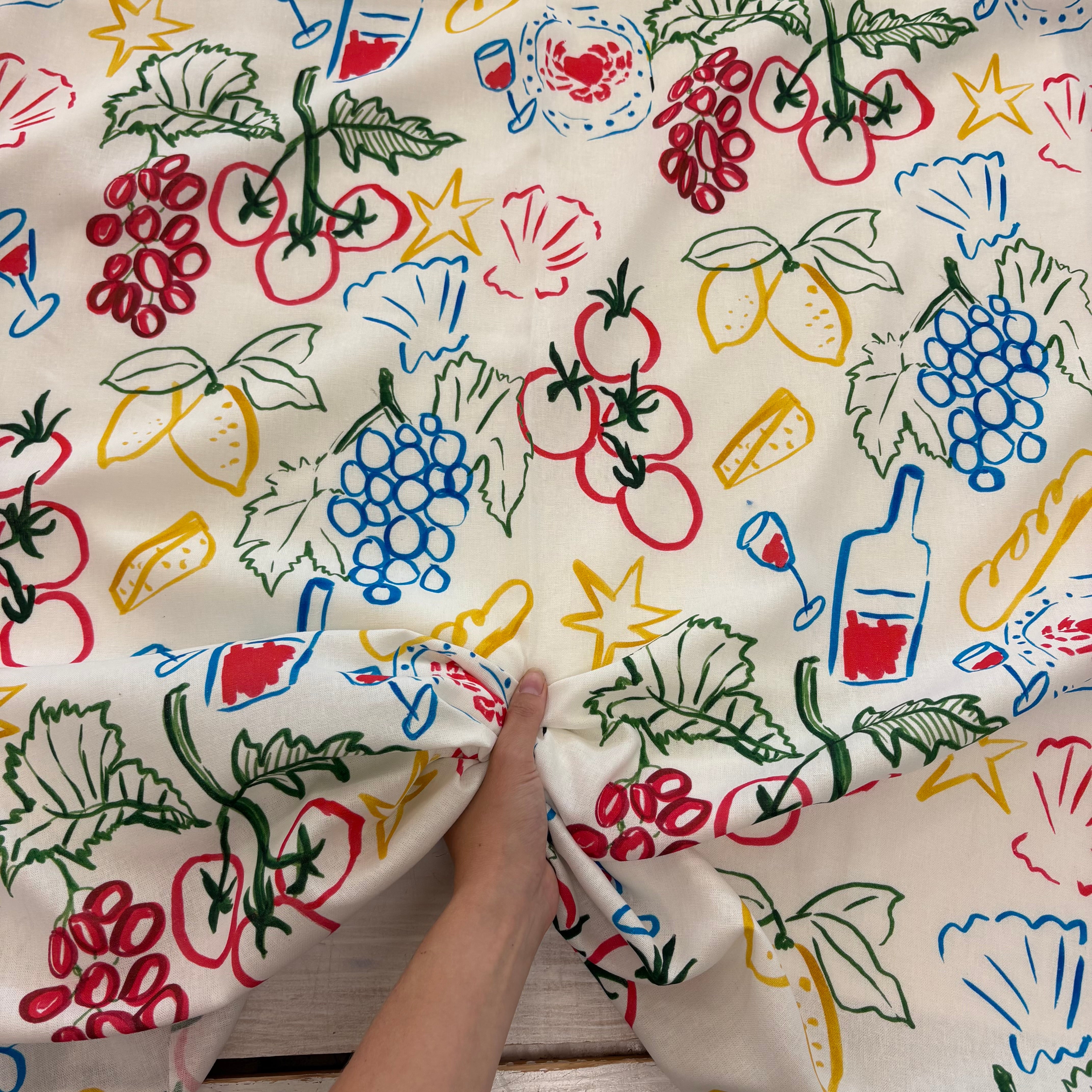 P142 Weekend Sketch viscose linen