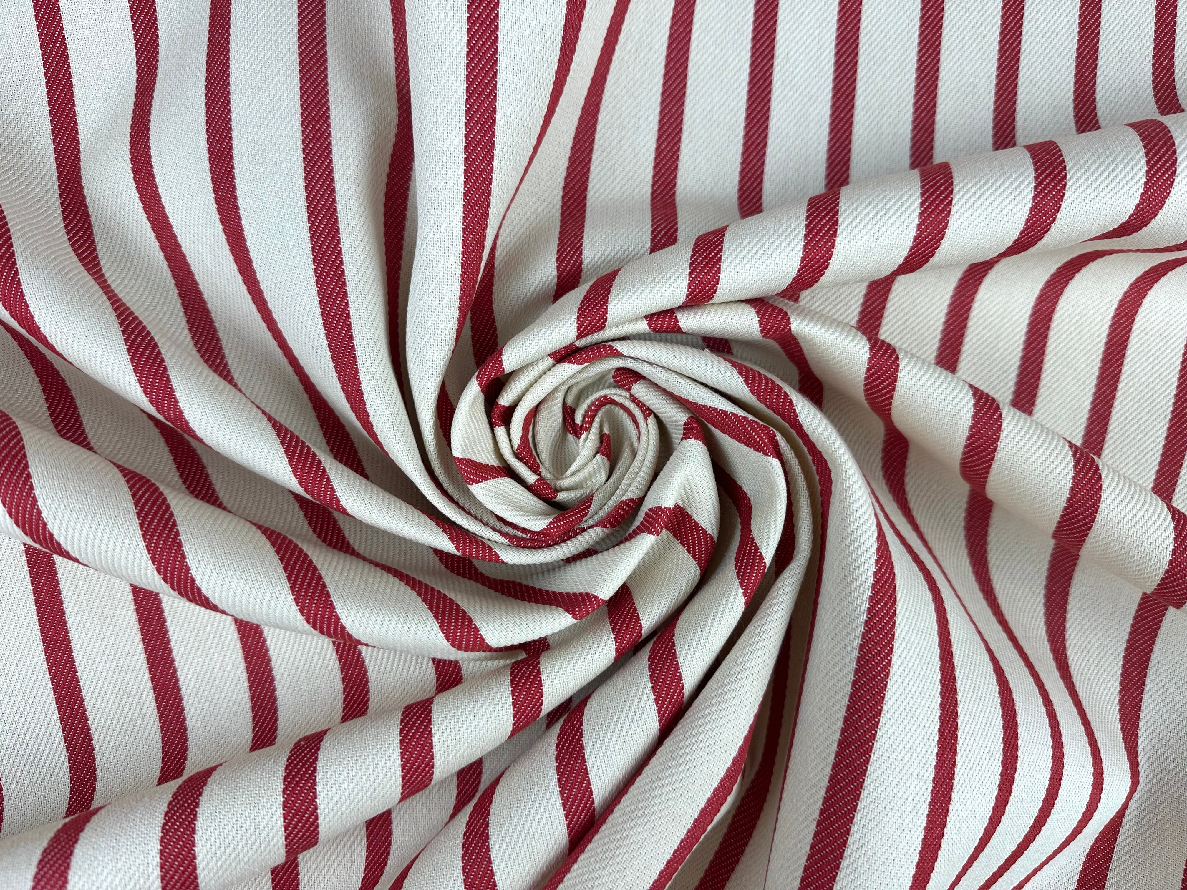 S293 Stain Resistant Stripe Red
