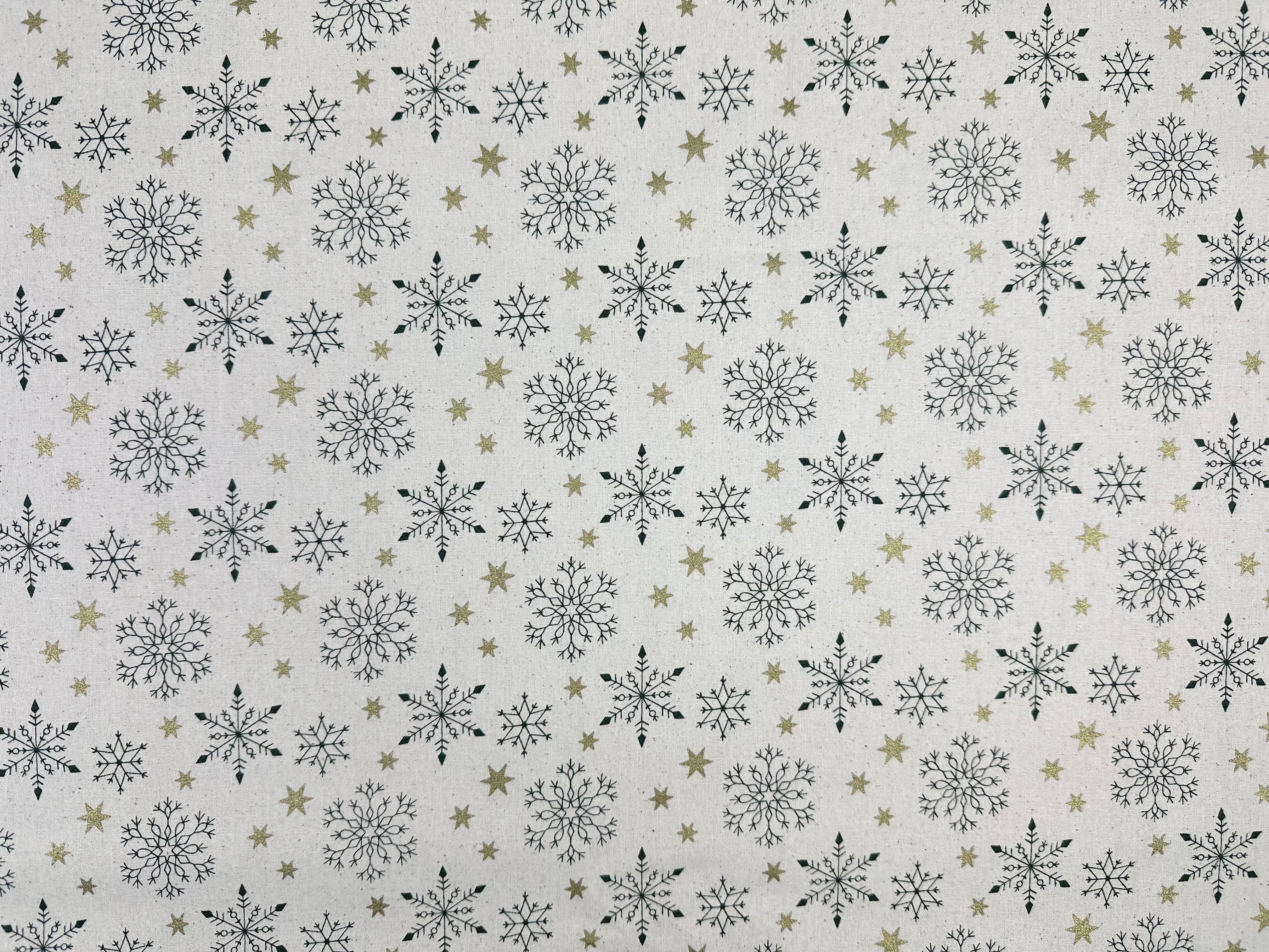 C832 Folk Snowflake Natural