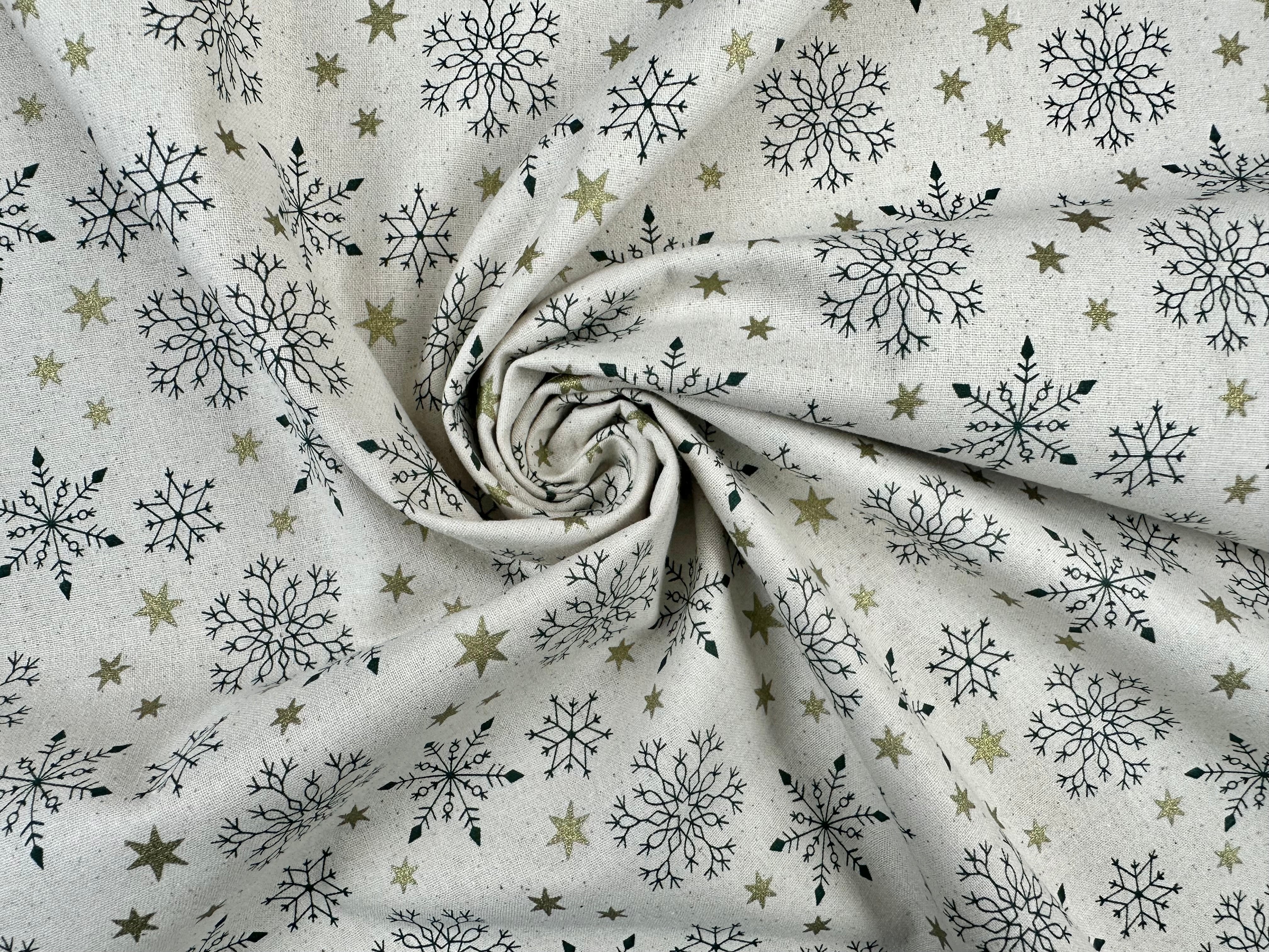 C832 Folk Snowflake Natural