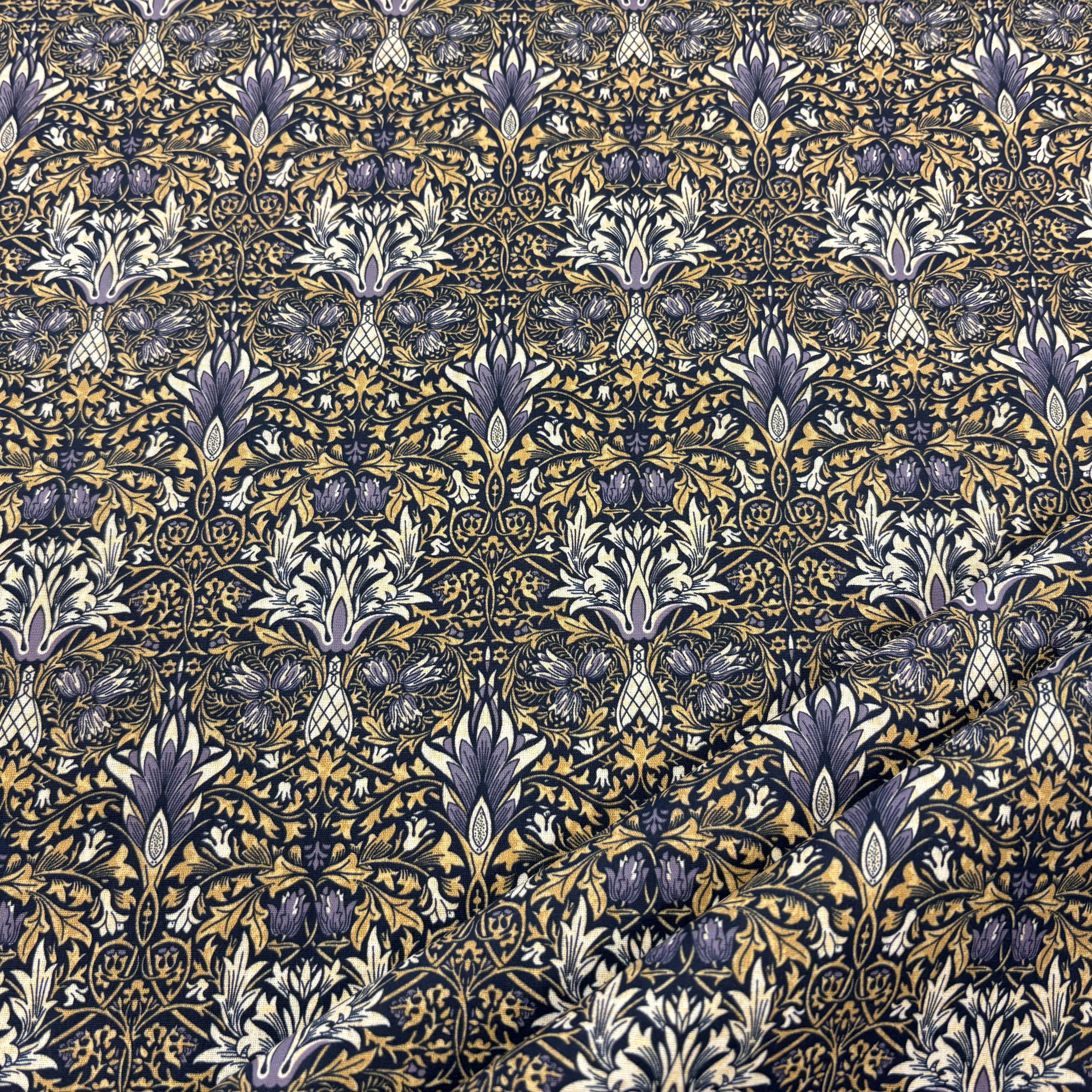 Tex Ex 2933 Morris flower head Cotton lawn