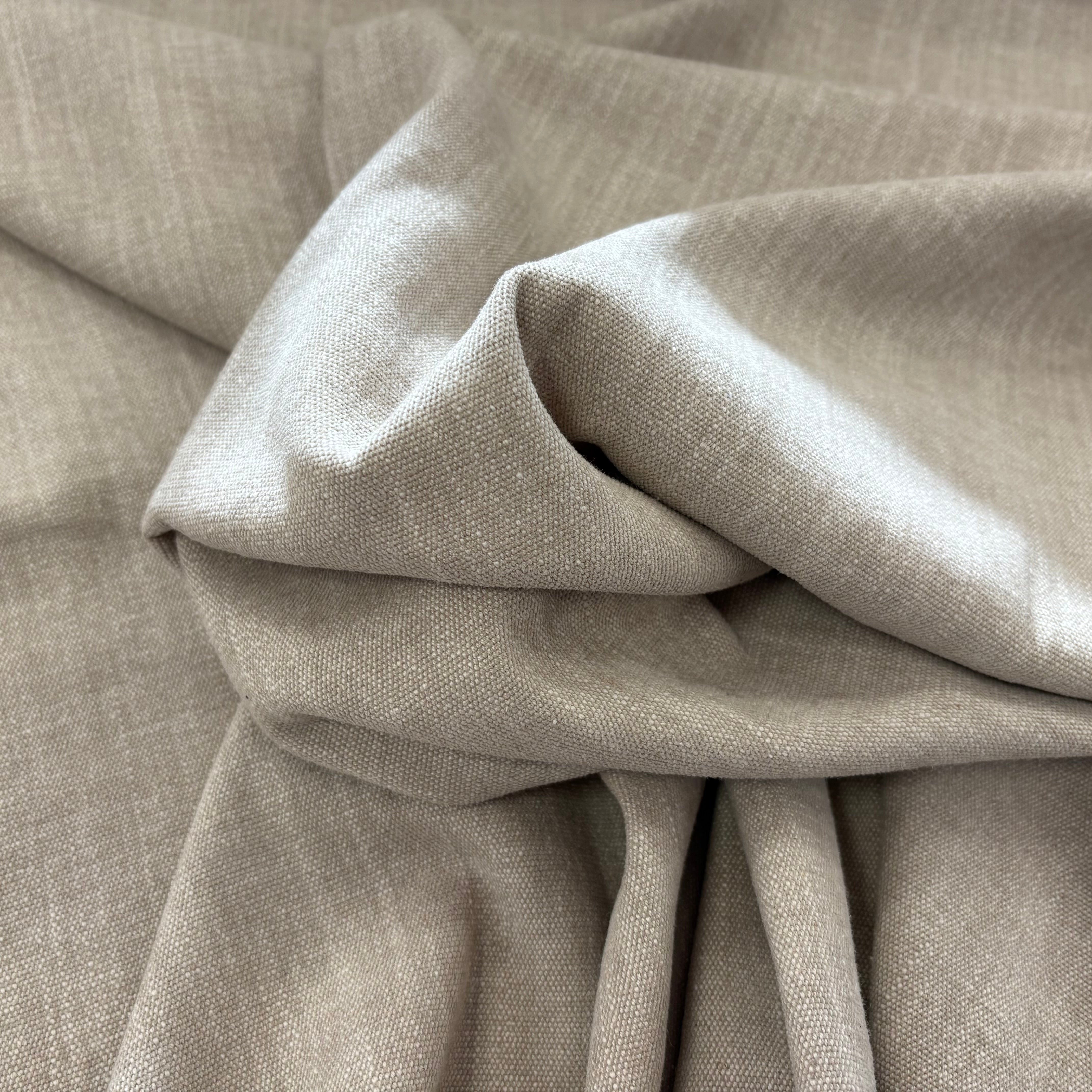 G68 Brushed Super Soft Linen Mix Natural