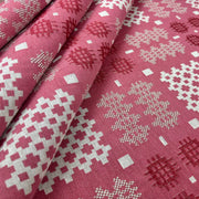 S295 Welsh Blanket Tapestry Pink
