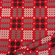 S301 Welsh Blanket Tapestry Dragon Red
