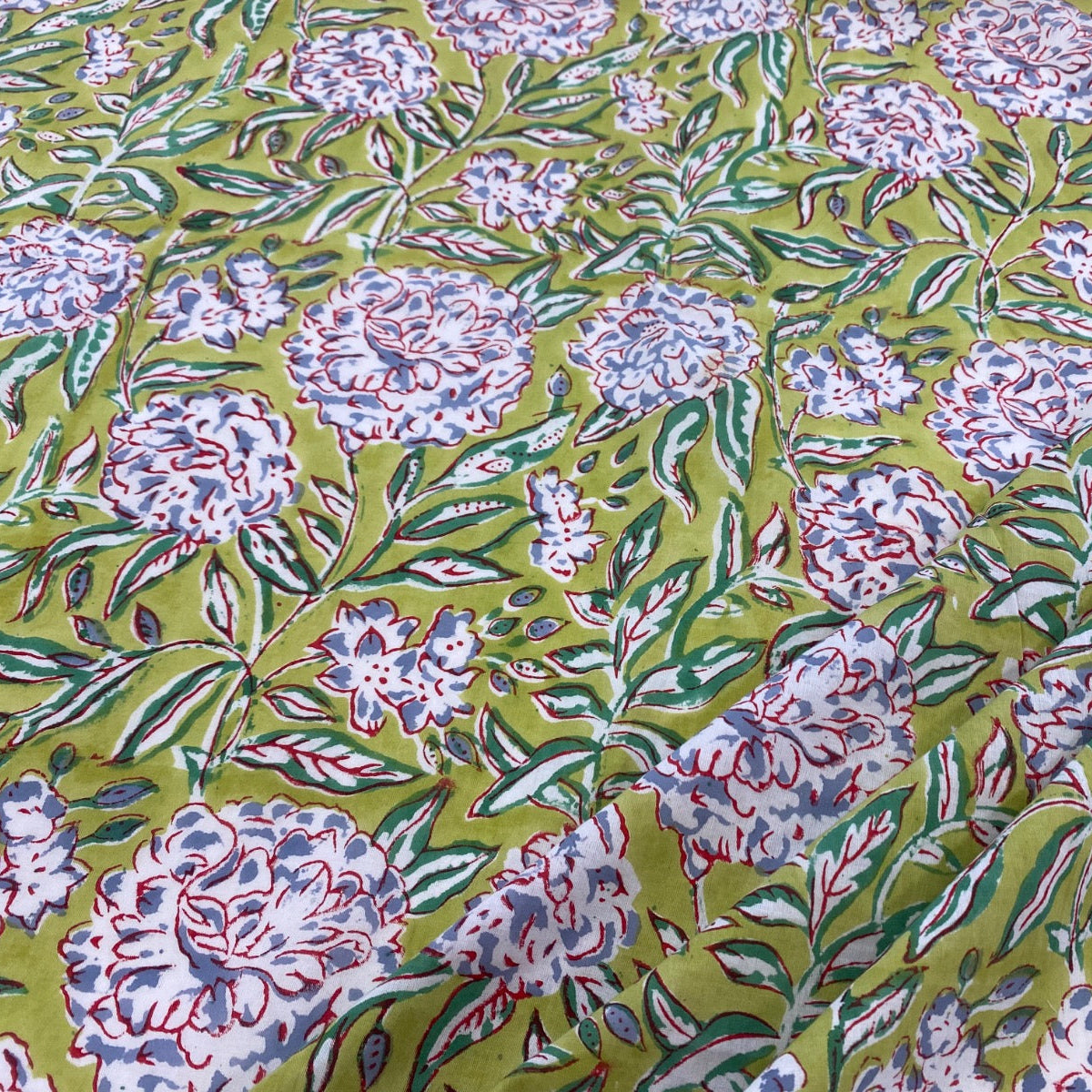 Lodhi Garden block print Tex ex 2911 Fabric Swatch