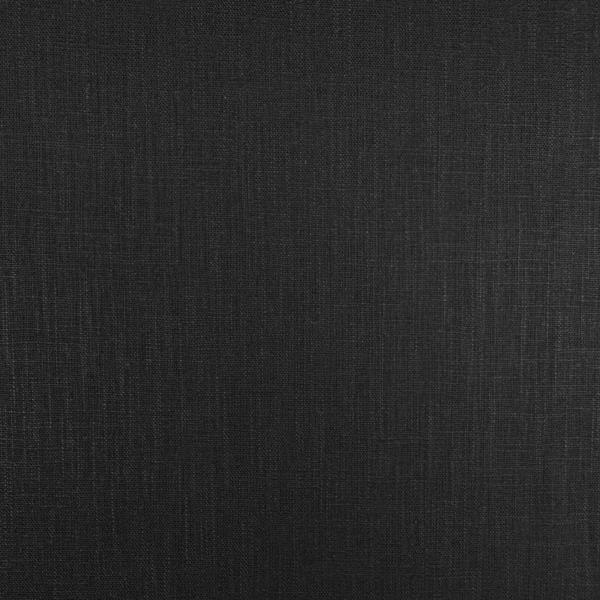 Natural Ramie Linen Look Black C810 fabric flat