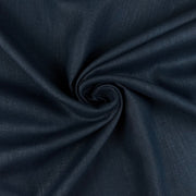 Natural Ramie Linen Look Navy C795 fabric gathered 