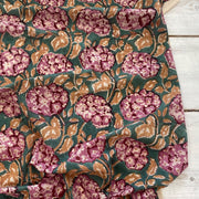 Pink City Hydrangea Block Print Tex Ex 2910 Fabric