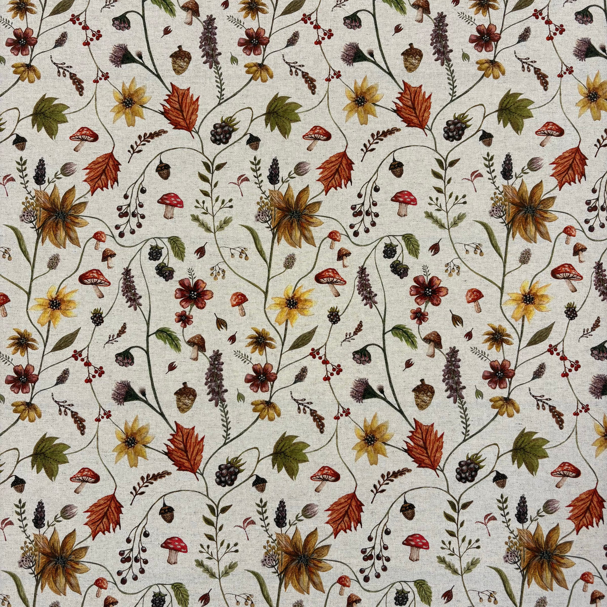 Prestigious Acorn Autumn Fabric