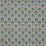 Prestigious Textiles Chatsworth Cornflower floral cotton linen fabric from the Greenhouse collection