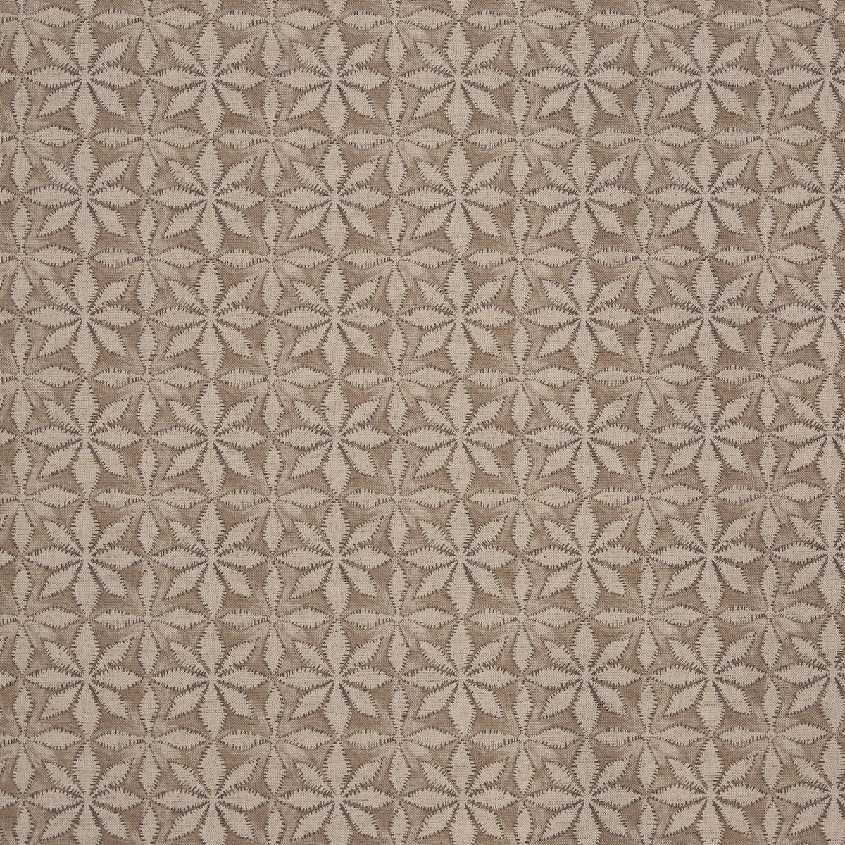 Prestigious Textiles Haddon Nutmeg floral cotton linen fabric from the Greenhouse collection