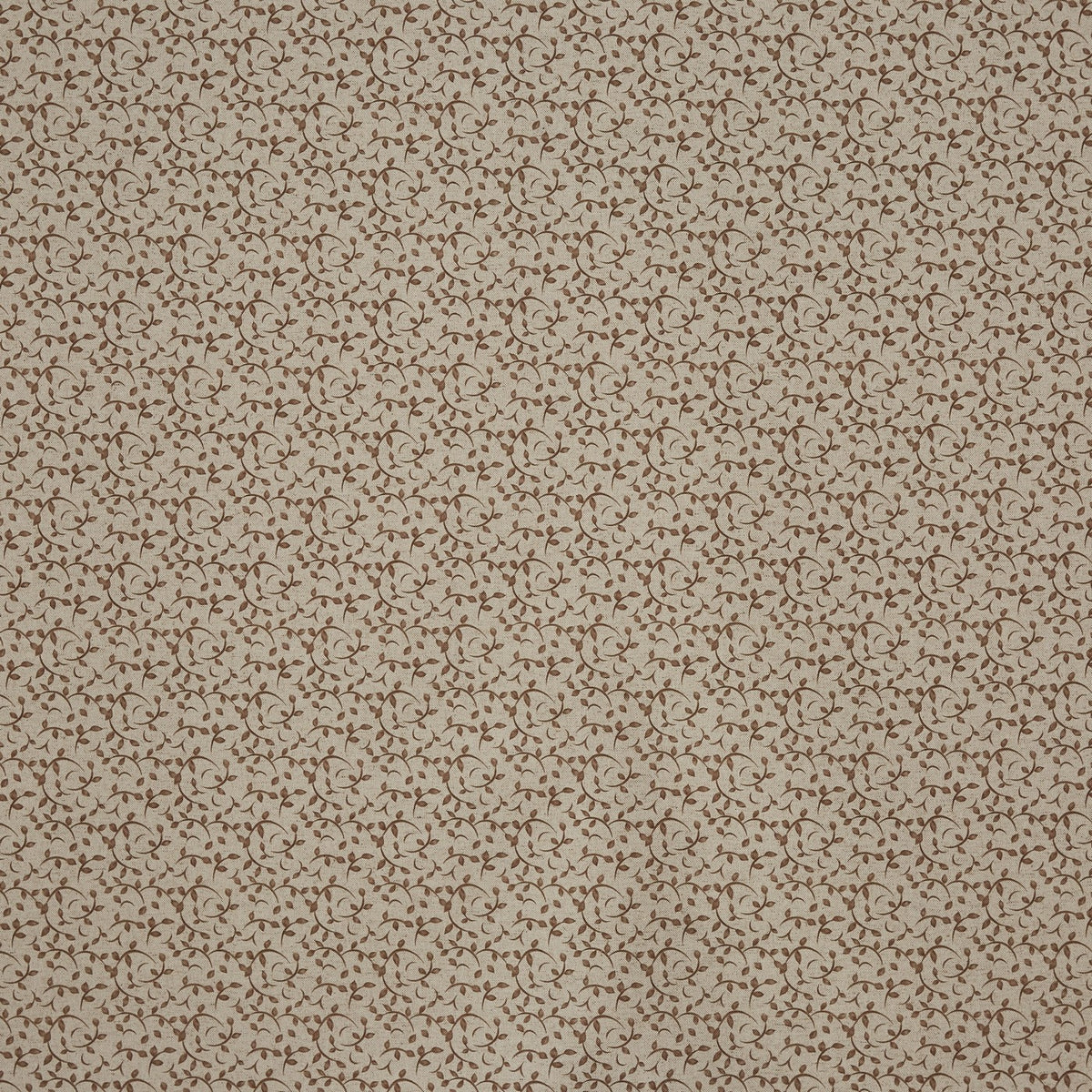 Prestigious Textiles Syon Nutmeg floral cotton linen fabric from the Greenhouse collection